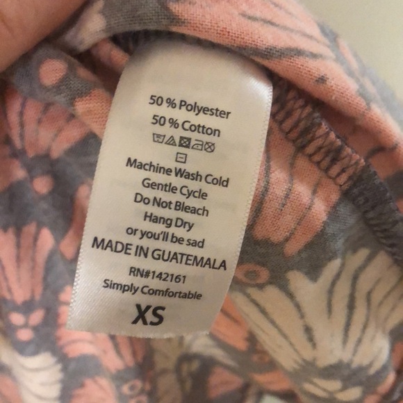 LuLaRoe Shell Print Carly Dress - Picture 3 of 5